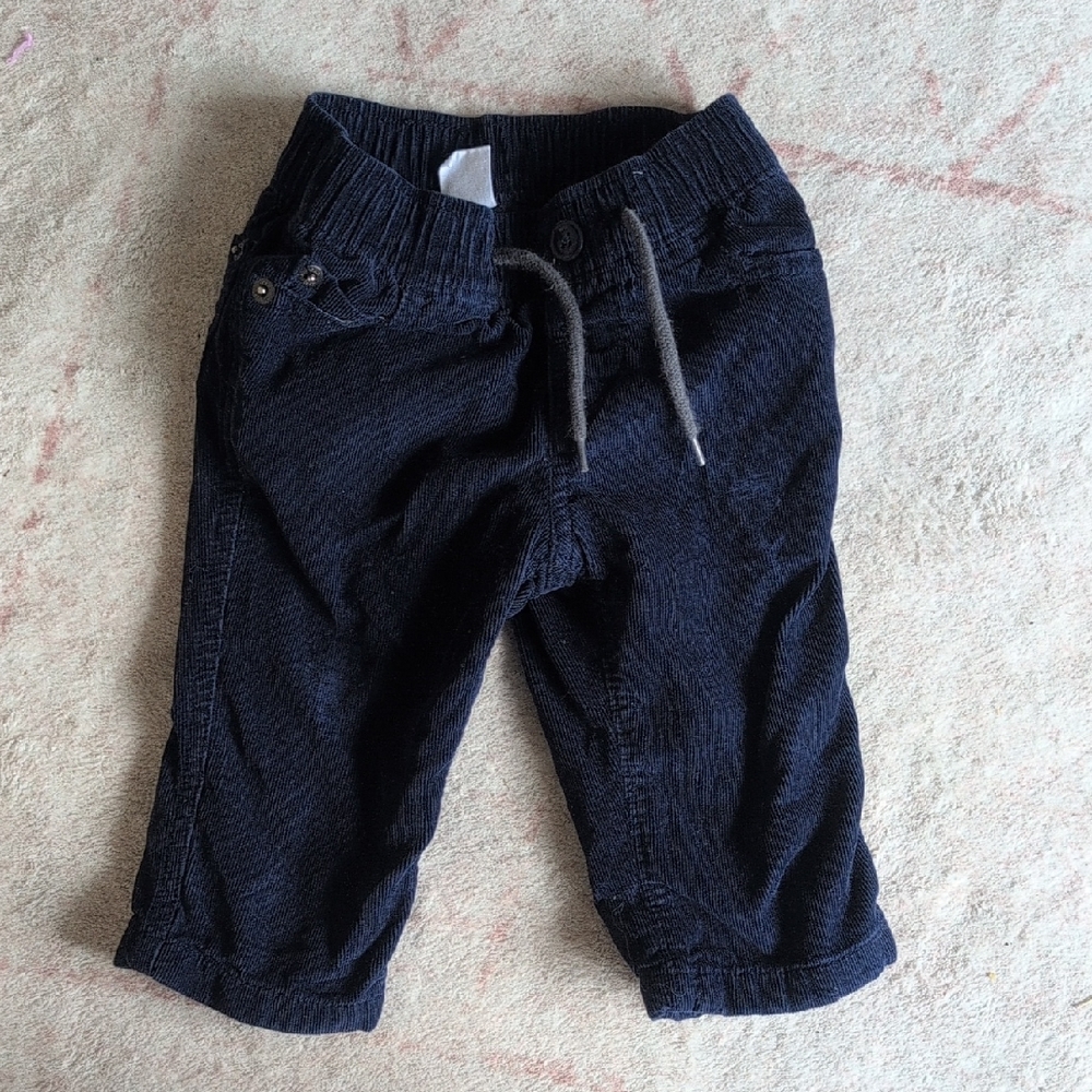 Gap Navy Corduroy Drawstring Pants